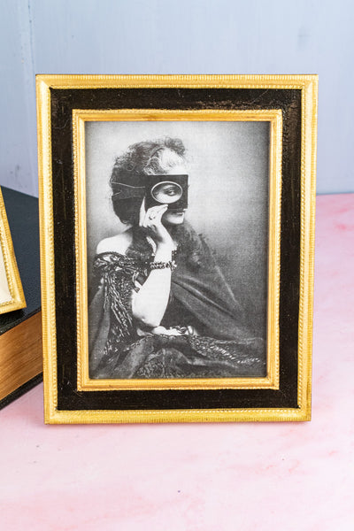 Rectangular Italian Black Frame 4x6