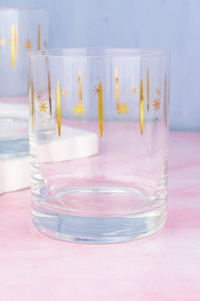 Starlight Double Old Fashioned Glasses - Set of 2