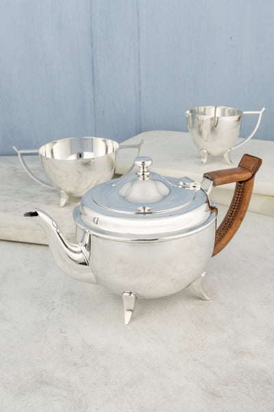 Antique English Silverplate Tea Service