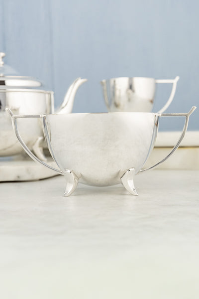 Antique English Silverplate Tea Service