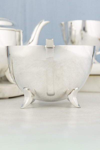 Antique English Silverplate Tea Service