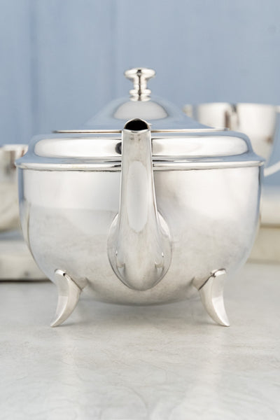 Antique English Silverplate Tea Service