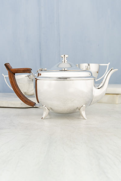 Antique English Silverplate Tea Service