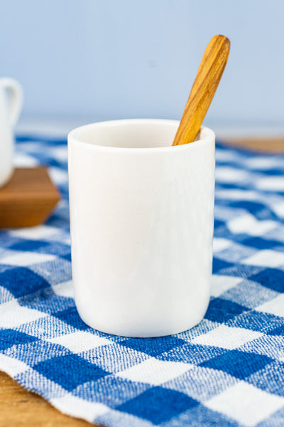 Teak Sugar & Creamer Set