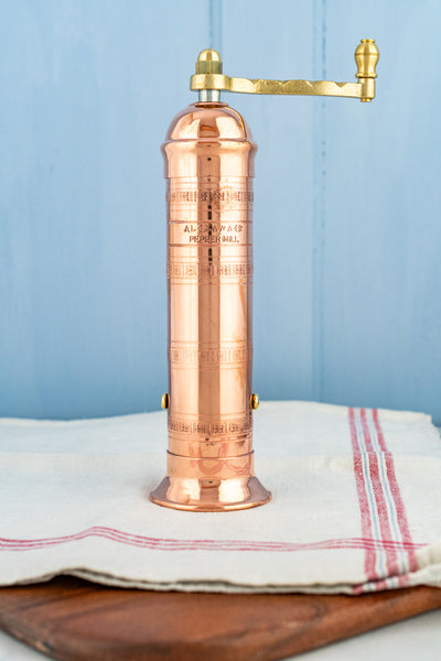 The Original Greek 8" Copper Pepper Mill