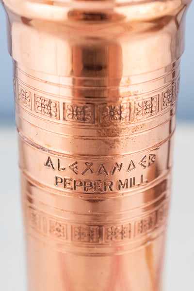 The Original Greek 8" Copper Pepper Mill