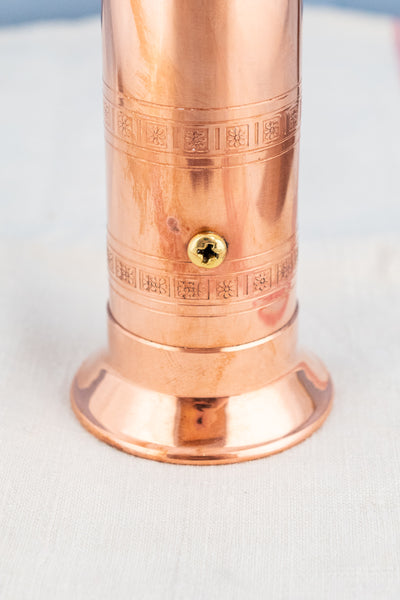 The Original Greek 8" Copper Pepper Mill