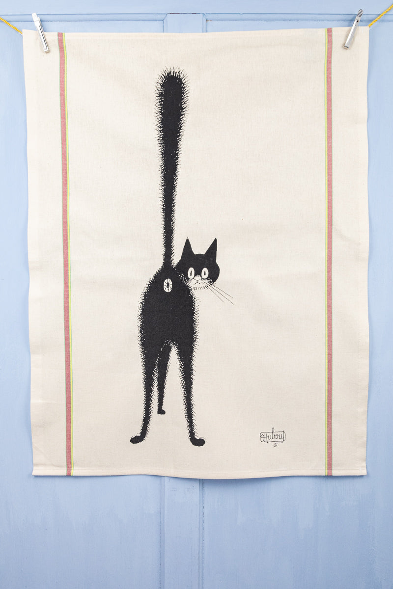 The "Third Eye" Cat Tea Towel