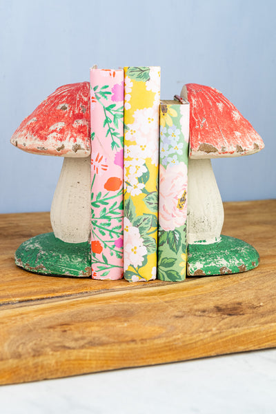 Toadstool Bookends - Set of 2