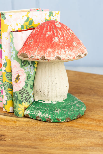 Toadstool Bookends - Set of 2