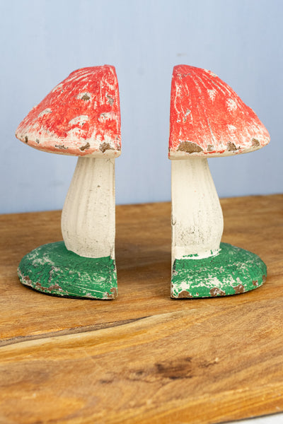 Toadstool Bookends - Set of 2