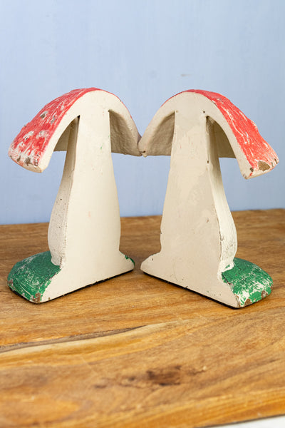 Toadstool Bookends - Set of 2