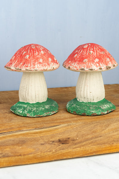 Toadstool Bookends - Set of 2