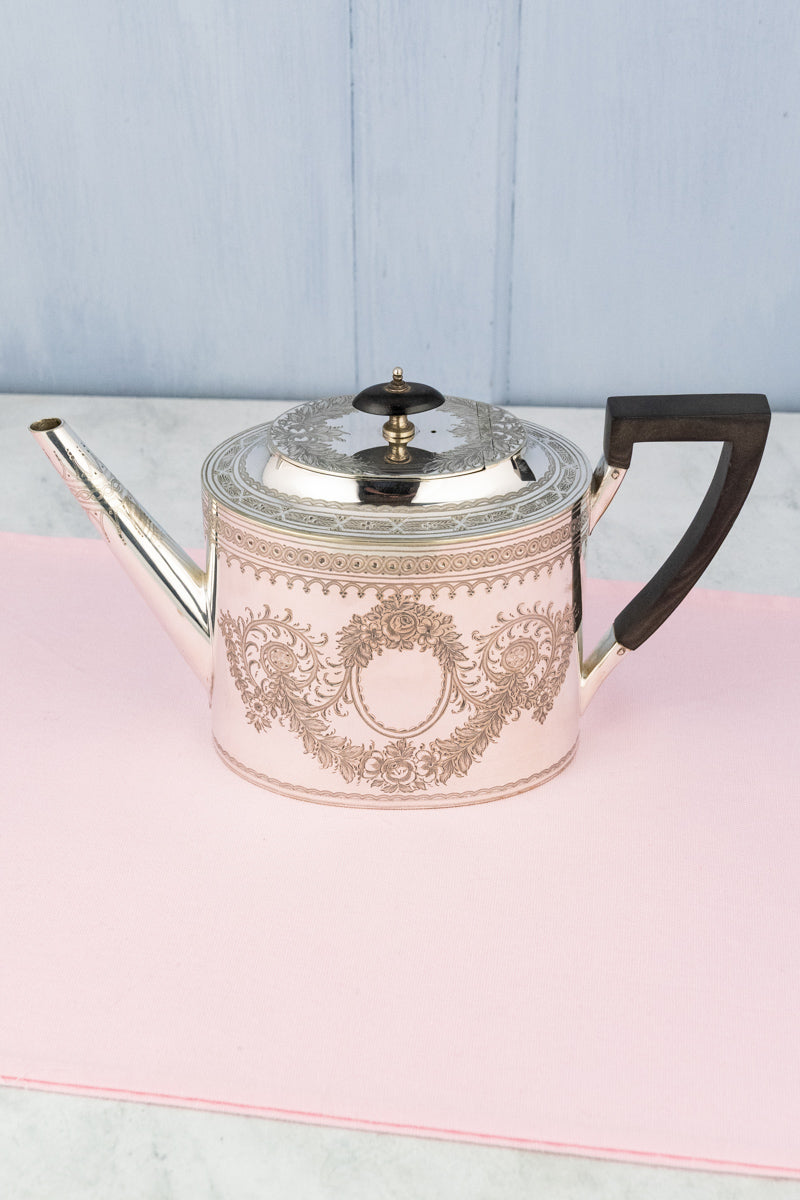 1883 Master of the Hounds Silverplate Teapot