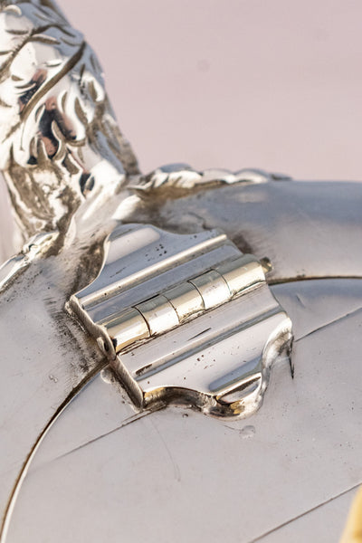 Victorian Oak and Silverplate Jug