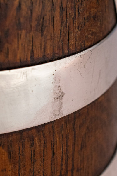 Victorian Oak and Silverplate Jug