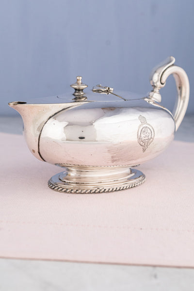 Victorian Silverplate 1879 Cunard Tea Pot