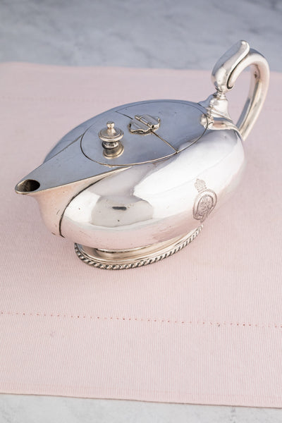 Victorian Silverplate 1879 Cunard Tea Pot