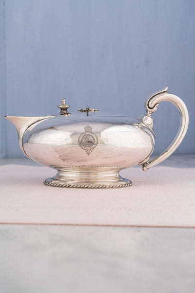 Victorian Silverplate 1879 Cunard Tea Pot