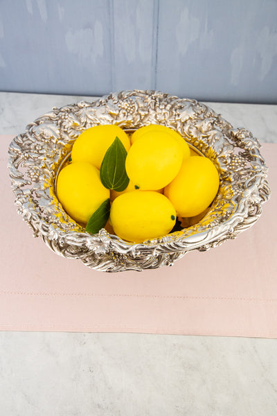 Victorian Silverplate Centerpiece Basket