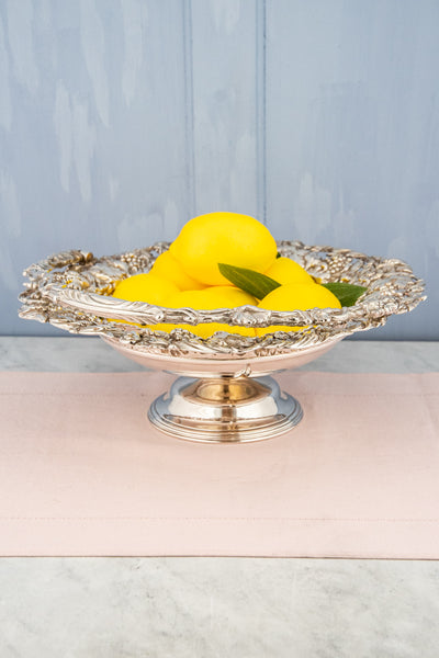 Victorian Silverplate Centerpiece Basket