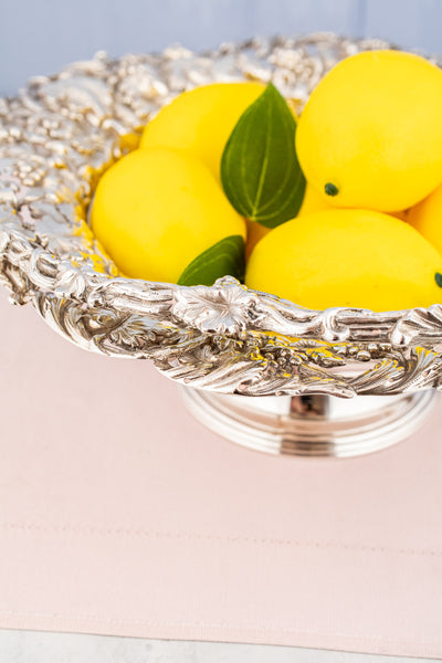 Victorian Silverplate Centerpiece Basket