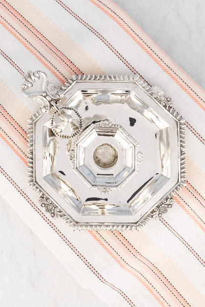 Victorian Silverplate Chamberstick