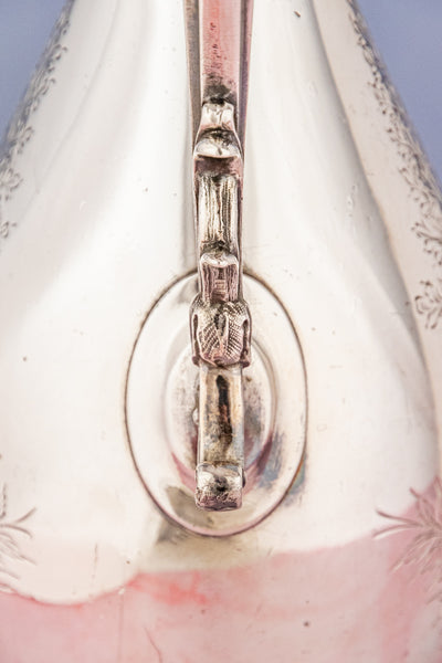Victorian Silverplate Claret Jug