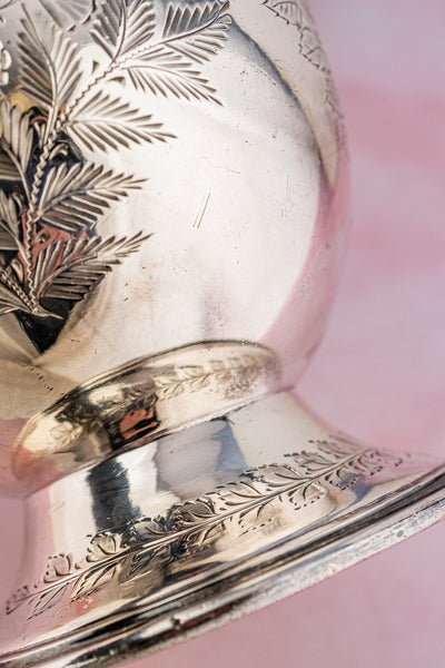 Victorian Silverplate Claret Jug