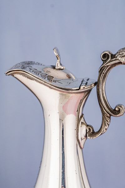Victorian Silverplate Claret Jug
