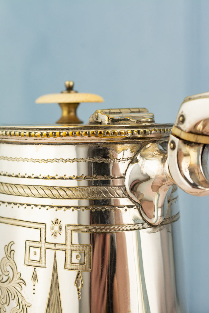 Victorian Silverplate Coffee Pot