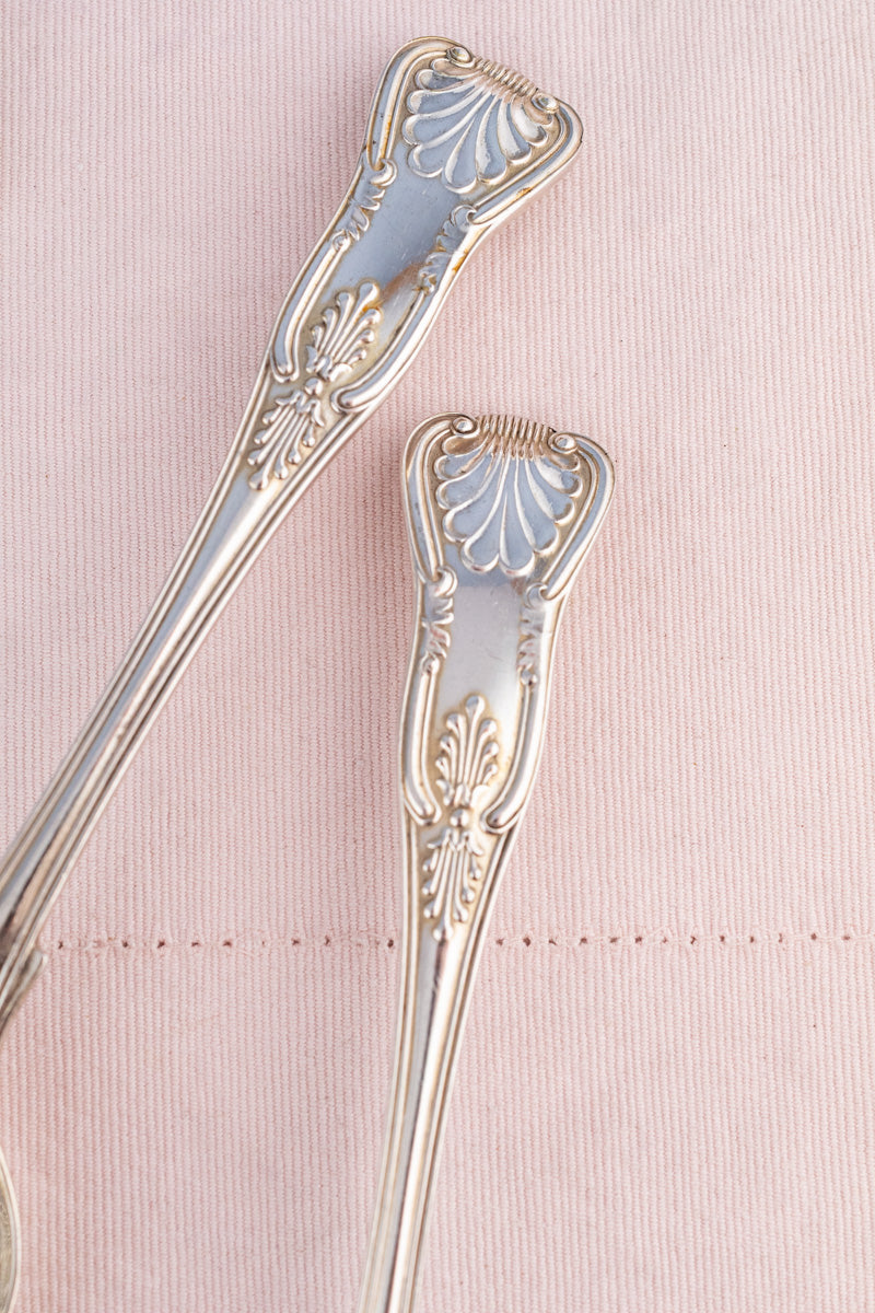 Victorian Silverplate Fruit & Nut Serving Set