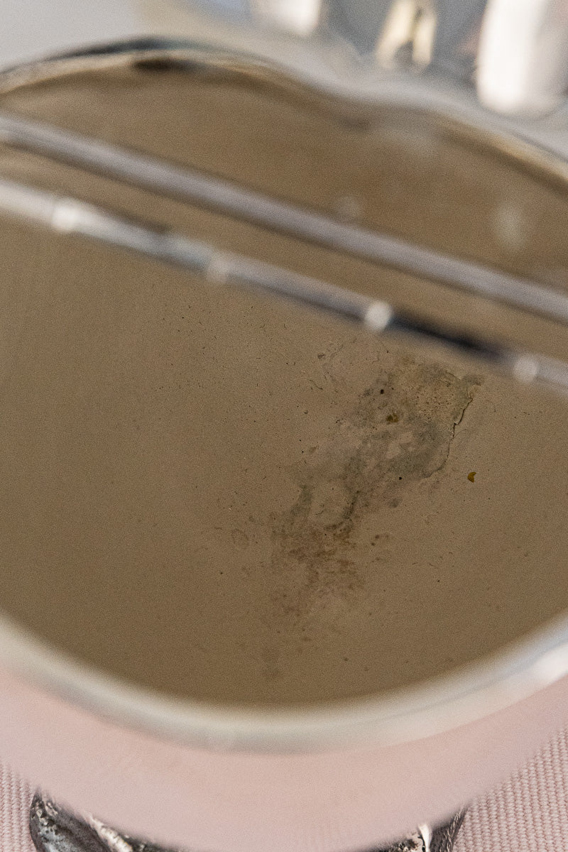 Victorian Silverplate Shell Spoon Warmer