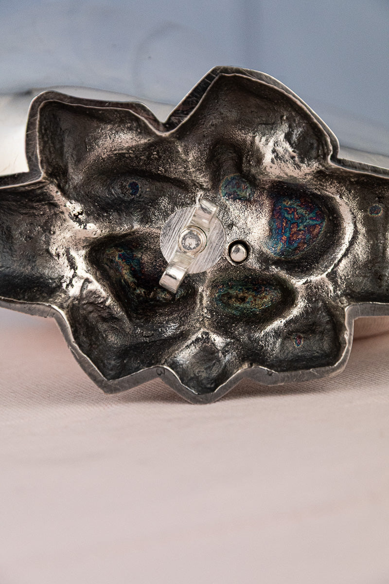 Victorian Silverplate Shell Spoon Warmer