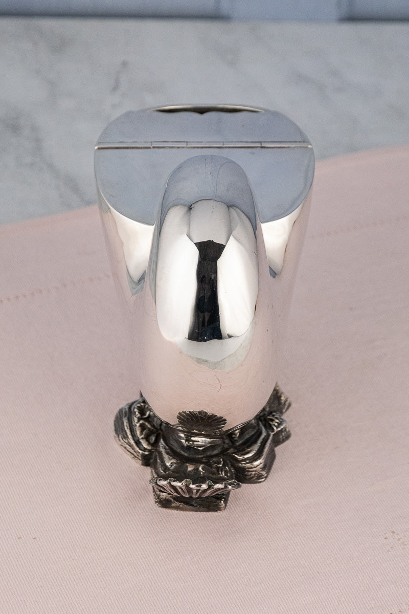 Victorian Silverplate Shell Spoon Warmer