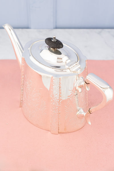 Victorian Silverplate Teapot