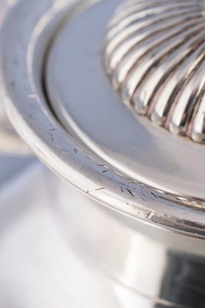 Victorian Silverplate "Self-Pouring" Tea Pot