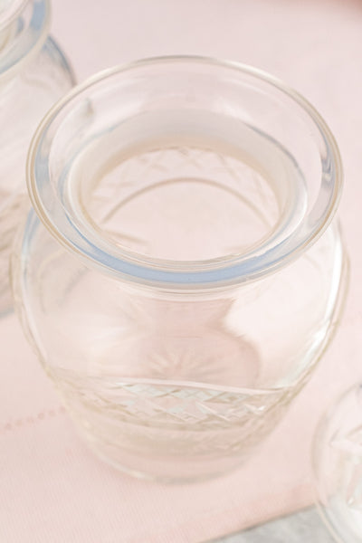 Deco Silverplate and Glass Double Pickle Castor
