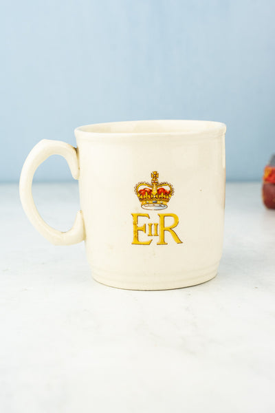 Vintage 1953 Coronation Mug / Tumbler
