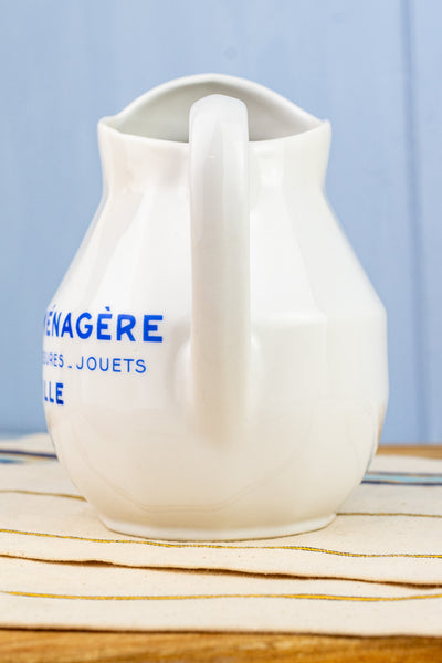 Vintage A La Bonne Ménagère Pitcher