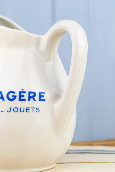 Vintage A La Bonne Ménagère Pitcher