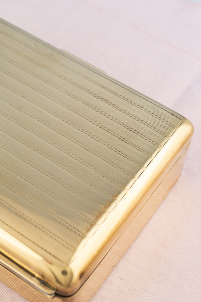 Vintage Brass Cigarette Case