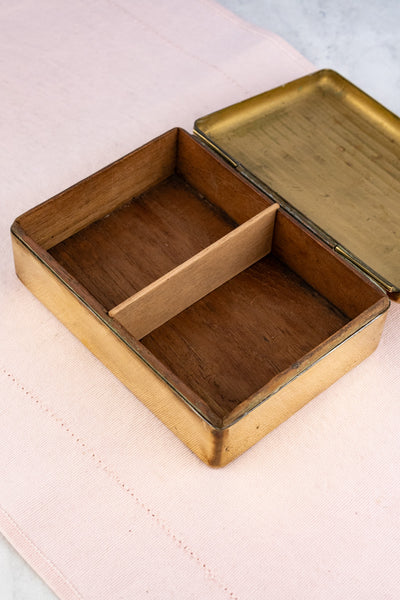 Vintage Brass Cigarette Case