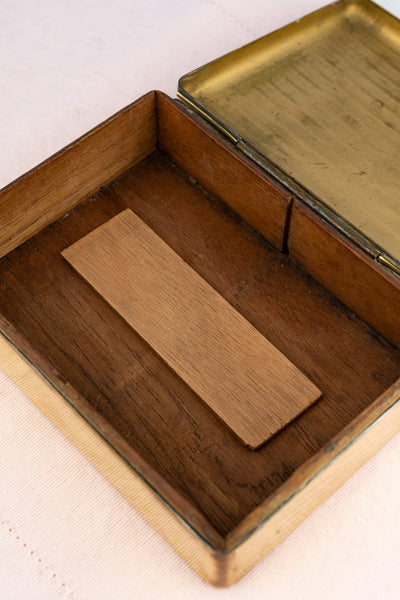 Vintage Brass Cigarette Case
