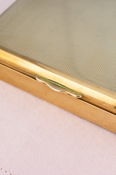 Vintage Brass Cigarette Case