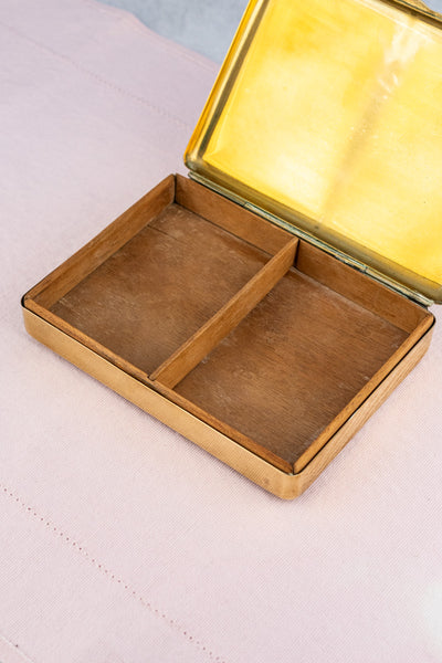 Vintage Brass Cigarette Case