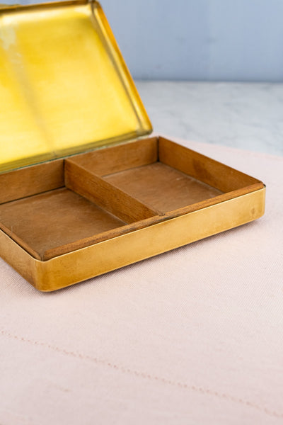 Vintage Brass Cigarette Case