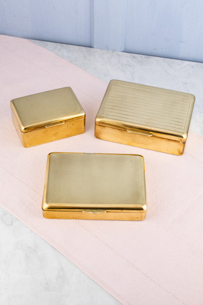 Vintage Brass Cigarette Case