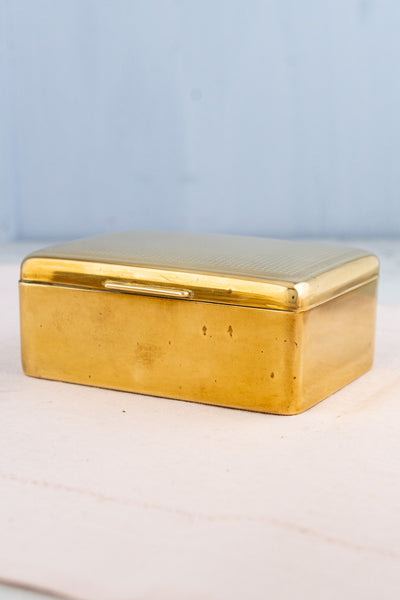 Vintage Brass Cigarette Case