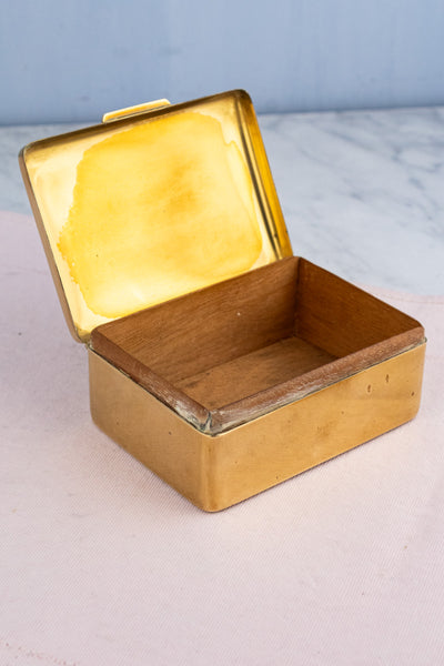 Vintage Brass Cigarette Case